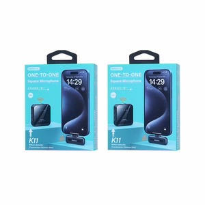 Mikrofonas Remax K11 Lightning juodas