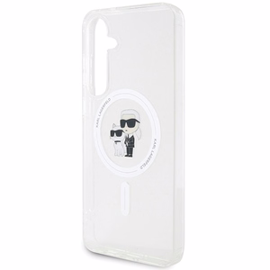 KARL LAGERFELD case for SAMSUNG S24 KLHMS24SHGKCNOT (MAGSAFE IML KC) transparent