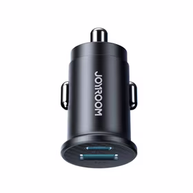 Įkroviklis automobilinis Joyroom (JR-CCN16) (1xUSB-C; 1xUSB; 15W) juodas