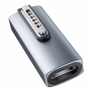 Adapteris Essager Zeus juodas (In: Type-C / Out: Magsafe3)