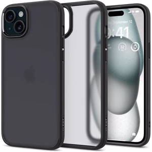 Spigen Ultra Hybrid dėklas, skirtas iPhone 15 6.1", matinis juodas