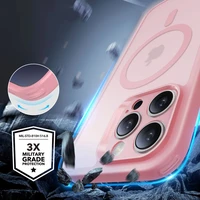 ESR Classic Pro Rinkinys Halolock Magnetinis dėklas iPhone 16 Pro Max - Rožinis