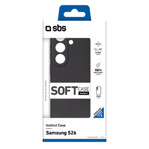 SBS Instinct Dėklas for Samsung Galaxy S26 - juodas