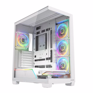 MODECOM kompiuterio korpusas VOLCANO STELLAR PLUS ARGB MIDI 5F Balta