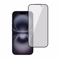 Grūdintas stiklas Tel Protect 10X Privacy DLC Diamond Coating skirtas Iphone 16