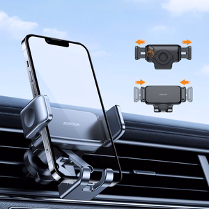 Joyroom JR-ZS283 automobilinis telefono laikiklis oro angai juodas