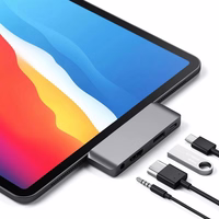 Adapter HUB 4in1 USB C Satechi Mobile Pro Hub ST-TCMPHM space pilkas