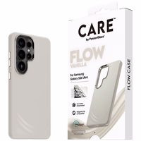 CARE by PanzerGlass Flow Vanilla Qi Case for Samsung Galaxy S26 Ultra - Beige