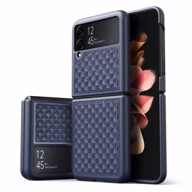 Dėklas Dux Ducis "Venice" skirtas Samsung F711 Z Flip3 mėlynas