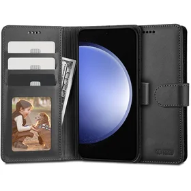 Tech-Protect Wallet dėklas telefonui Samsung Galaxy S23 FE - juodas