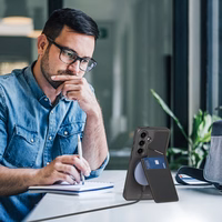 Rafi II Mag dėklas Samsung S24 - juodas