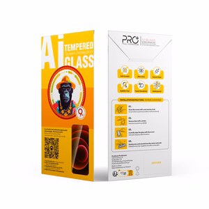 Universal tempered glass 9D OneFit AI-17 6,67"