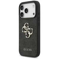 Guess 4G Didelio Logotipo Dėklas telefonui iPhone 17 Pro - juoda