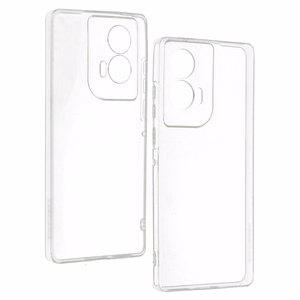 Itin plonas 1mm dėklas telefonui Motorola Moto G85 5G permatomas