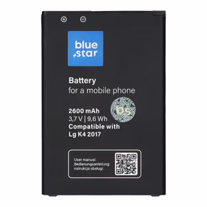 Аккумулятор для LG K4 2017 / K8 2017 2600 mAh Blue Star Premium