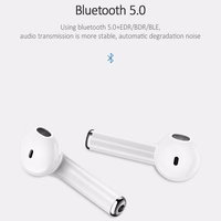 USAMS Ausinės Bluetooth 5.0 TWS LU series belaidės baltas BHULU01 (US-LU001)