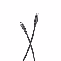 XO kabelis NB-Q199 PD USB-C - USB-C 1,5 m 100 W juodas