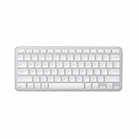 Belaidė QWERTY klaviatūra Satechi Slim EX1 Mac / PC ST-KEX1S-EN sidabrinė