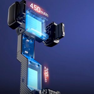 Blavec asmenukių lazda aliuminio Fusion P-10 gimbalo trikojis + nuotolinio valdymo pultas 1 metras (SSFP10G-TRB10) juodas