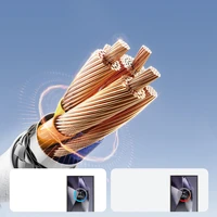 Joyroom S-A28 Flash serijos 3A USB-A - USB-C kabelis 1m - baltas