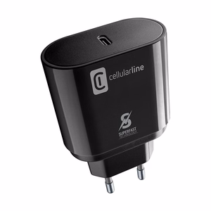 Cellularline USB-C tinklo įkroviklis Samsung įrenginiams, 25 W, juodas