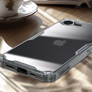Nillkin Nature Pro dėklas telefonui iPhone 16e - skaidrus