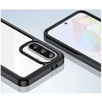 Outer Space dėklas telefonui Samsung Galaxy A56 dėklas su lanksčiu rėmeliu - juodas