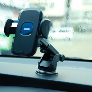 Automobilinis universalus telefono laikiklis Joyroom (JR-ZS259) tvirtinamas ant prietaisų skydelio, juodas