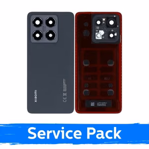 Galinis dangtelis skirtas Xiaomi 14T / Titan Black / (Service Pack)