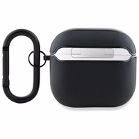 AMG odinis baltas logotipas dėklas AirPods 4 - juodas / baltas