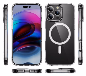 Dėklas Perfectionists Clear Mag Case Apple iPhone 15 Pro skaidrus