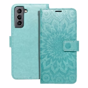 MEZZO Book case for Samsung S21 mandala green