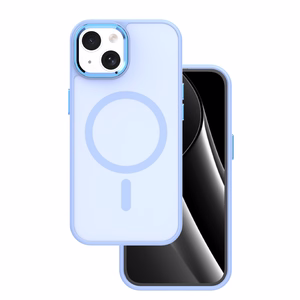 Frozen Magnetinis dėklas telefonui iPhone 15 6,1" šviesiai mėlynas