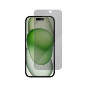 Vmax Apsauginis stiklas 0,33 mm 2,5D aukšto skaidrumo privatumo stiklas skirtas iPhone 15 Plus 6,7