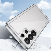 Dėklas telefonui (m) su gelio rėmeliu Samsung Galaxy S25 Ultra - skaidrus (m)