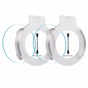 Tech-Protect Easy Set+ 2 rinkinys grūdintas stiklas Huawei Watch GT 5 41 mm - skaidrus
