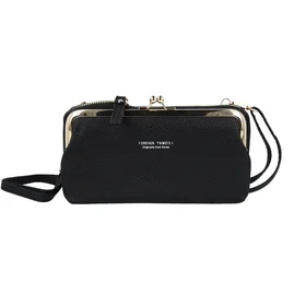 Megztas krepšys telefonui GCW18 juodas