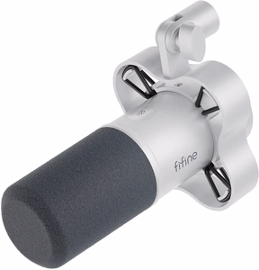 Fifine K688W dinaminis mikrofonas (baltas)