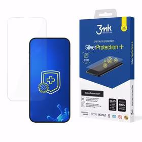 iPhone 14 Pro Max / 14 Plus Antibakterinis Gaming Ekrano plėvelė 3mk Silver Protection+