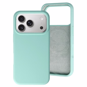 MagColor Grynas dėklas telefonui iPhone 17 Pro mėtinis