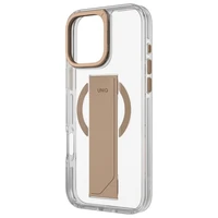 Uniq Heldro Max Magclick įkrovimo dėklas iPhone 16 Pro Max telefonui – auksinis