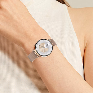 Išmanusis laikrodis Blavec W-17 Amber HD AMOLED Voice Call (SWW17-RG) rožinio aukso laikrodis + 2 juostos