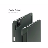 Dėklas Dux Ducis "OSOM" skirtas Apple iPad Air 13 (2025) / Air 13 (2024) / iPad Pro 12.9 (2018 / 2020 / 2021 / 2022) žalias