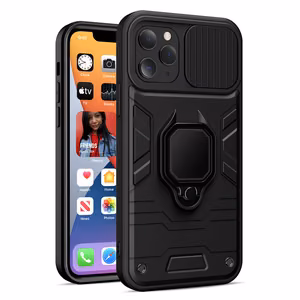 Ring Lens Case for iPhone 14 Plus Black