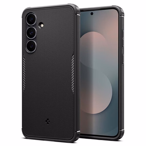 "Spigen Core Armor Mag MagSafe" dėklas "Samsung Galaxy S25 FE" - matinės juodos spalvos