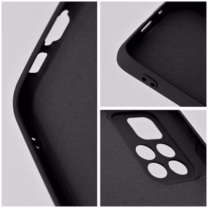 SILIKONINIS dėklas telefonui XIAOMI Redmi 15 4G / 15 5G (171.1mm) juodas