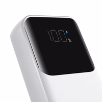 Mini išorinė baterija Joyroom JR-PBC06 30W 10000mAh su integruotais laidais (balta)