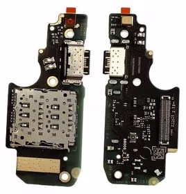 Lanksčioji jungtis Xiaomi Redmi Note 11 Pro 4G įkrovimo kontakto ir mikrofonu, SIM kortelės kontaktu originalus (service pack)
