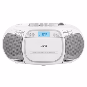 JVC RC-E451W CD grotuvas Nešiojamas kompaktinių diskų grotuvas Balta