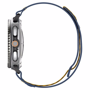 SPIGEN ATHLEX AIR dirželis SAMSUNG GALAXY WATCH 8 / CLASSIC (40 / 44 / 46 MM) ACTIVE tamsiai mėlynas